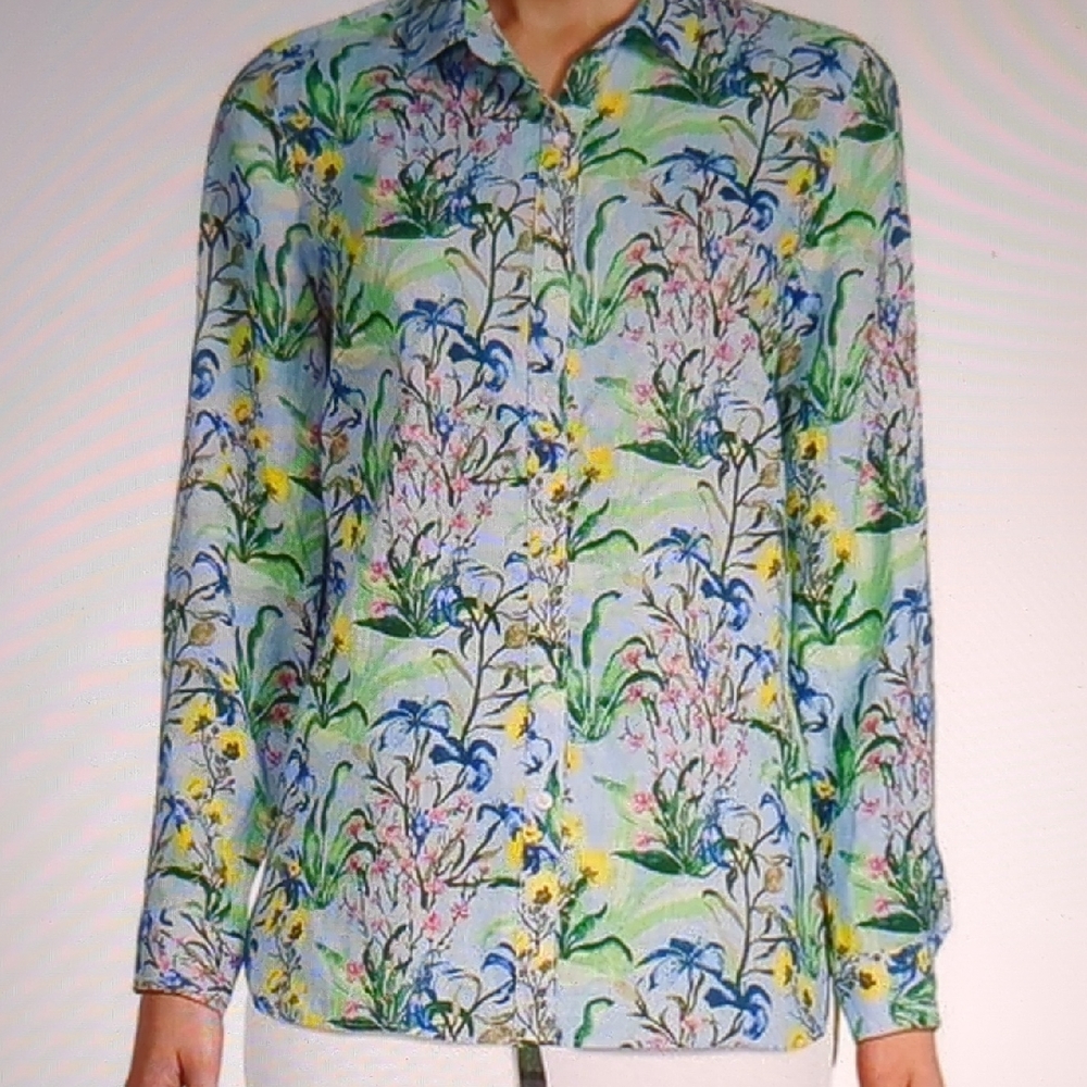J. McLaughlin Britt Linen Shirt